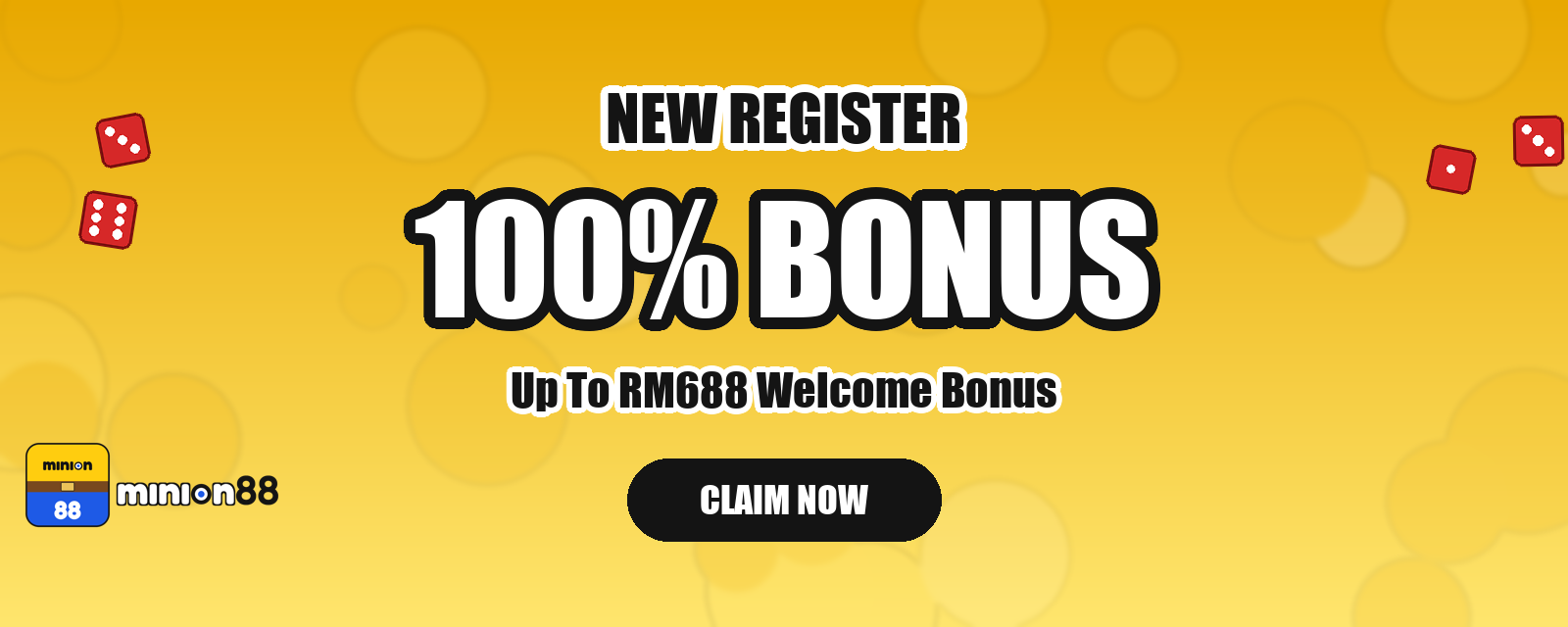 Minion88 100% Welcome Bonus