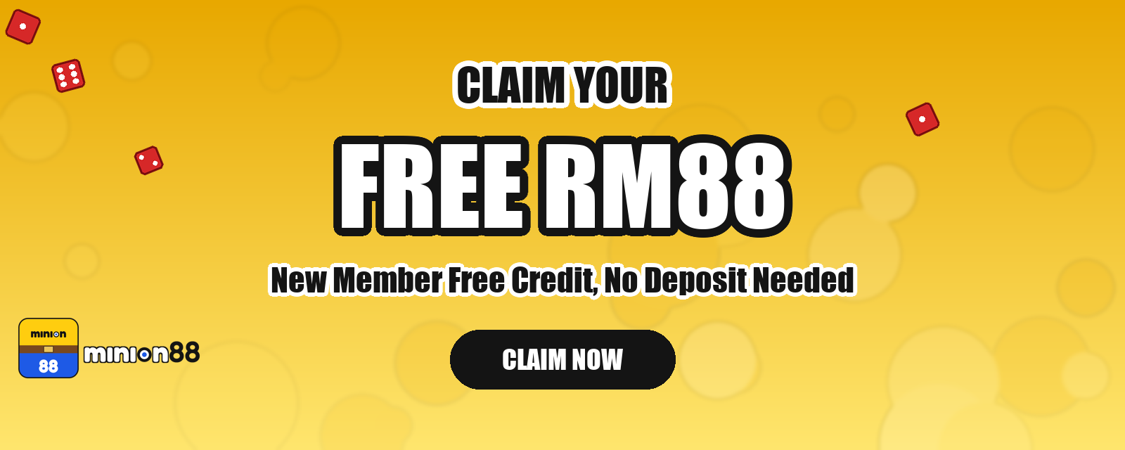 Minion88 Free Credit RM88